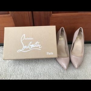 ‼️Brand New‼️Nude Patent 4” Heel